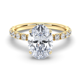 Lab Grown Diamond Engagement Ring 