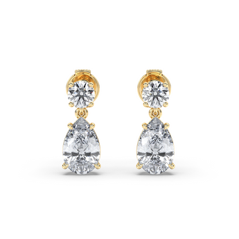 Lab Grown Diamond Stud Earrings 