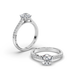 Lab Grown Diamond Engagement Ring 