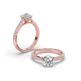 Lab Grown Diamond Engagement Ring 