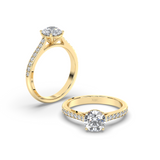 Lab Grown Diamond Engagement Ring 