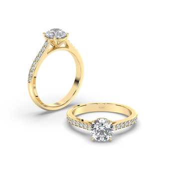 Lab Grown Diamond Engagement Ring 