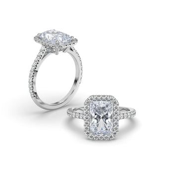 Lab Grown Diamond Engagement Ring 