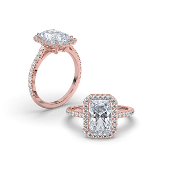 Lab Grown Diamond Engagement Ring 