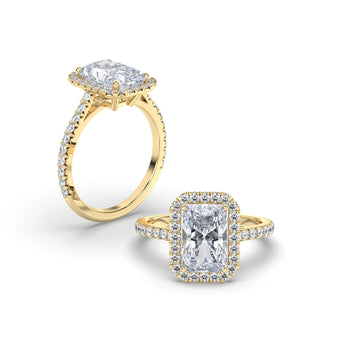 Lab Grown Diamond Engagement Ring 