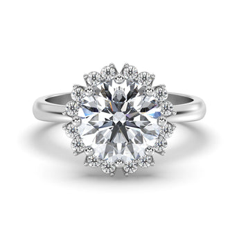 Lab Grown Diamond Engagement Ring 