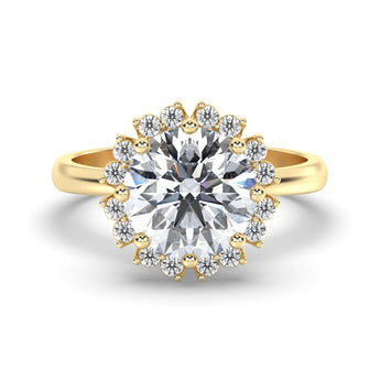 Lab Grown Diamond Engagement Ring 