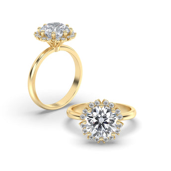 Lab Grown Diamond Engagement Ring 