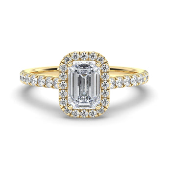 Lab Grown Diamond Engagement Ring 