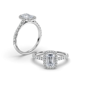 Lab Grown Diamond Engagement Ring 