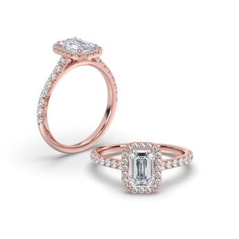 Lab Grown Diamond Engagement Ring 