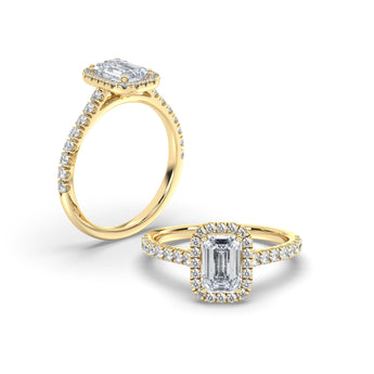 Lab Grown Diamond Engagement Ring 