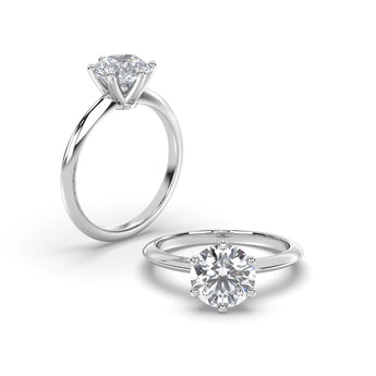 Lab Grown Diamond Engagement Ring 