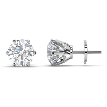 Lab Grown Diamond Stud Earrings 
