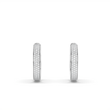 Lab Grown Diamond Hoop Earrings 