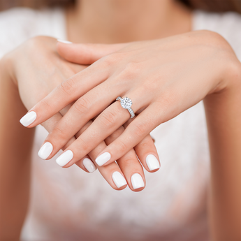Lab Grown Diamond Engagement Ring 