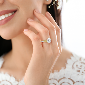 Lab Grown Diamond Engagement Ring 