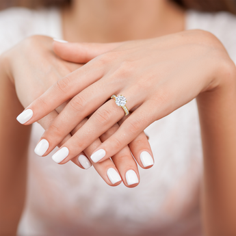 Lab Grown Diamond Engagement Ring 