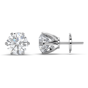 Lab Grown Diamond Stud Earrings 