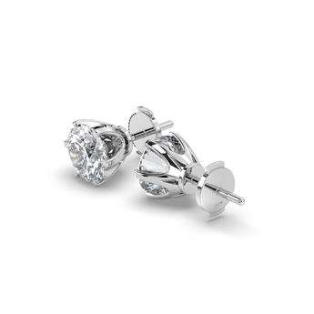 Lab Grown Diamond Stud Earrings 
