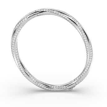 Lab Grown Diamond Bangle Bracelet 