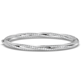 Lab Grown Diamond Bangle Bracelet 