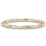 Lab Grown Diamond Bangle Bracelet 
