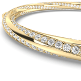 Lab Grown Diamond Bangle Bracelet 