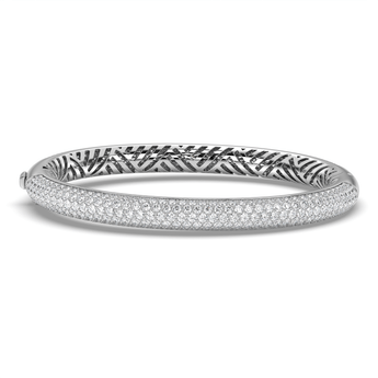 Lab Grown Diamond Bangle Bracelet 