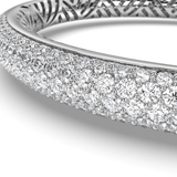 Lab Grown Diamond Bangle Bracelet 