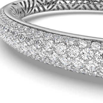 Lab Grown Diamond Bangle Bracelet 
