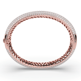 Lab Grown Diamond Bangle Bracelet 