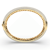 Lab Grown Diamond Bangle Bracelet 