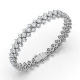 Lab Grown Diamond Tennis Bracelet 