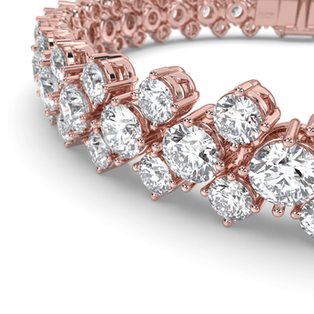 Lab Grown Diamond Tennis Bracelet 