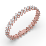 Lab Grown Diamond Tennis Bracelet 
