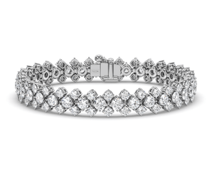 Lab Grown Diamond Tennis Bracelet 