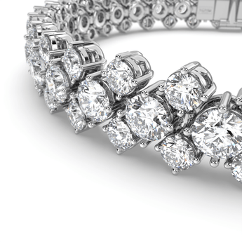 Lab Grown Diamond Tennis Bracelet 