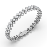 Lab Grown Diamond Tennis Bracelet 