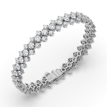 Lab Grown Diamond Tennis Bracelet 