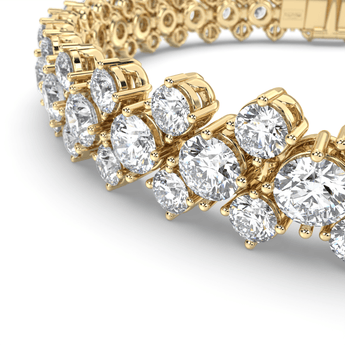 Lab Grown Diamond Tennis Bracelet 