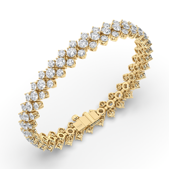 Lab Grown Diamond Tennis Bracelet 