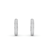 Lab Grown Diamond Hoop Earrings 