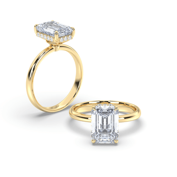 Lab Grown Diamond Engagement Ring 