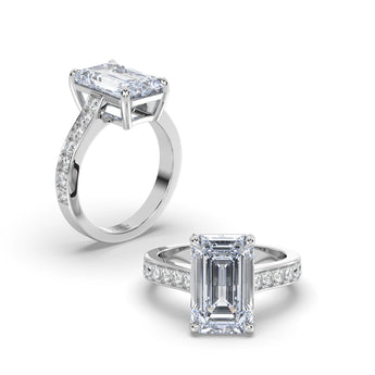 Lab Grown Diamond Engagement Ring 