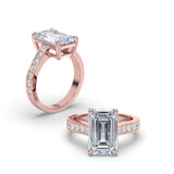 Lab Grown Diamond Engagement Ring 