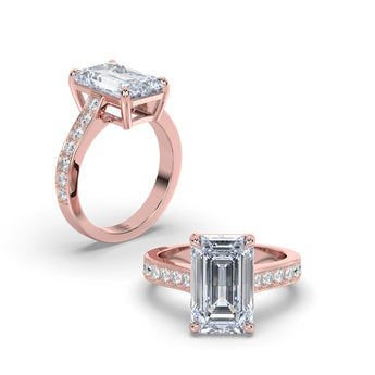 Lab Grown Diamond Engagement Ring 