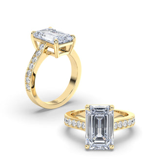 Lab Grown Diamond Engagement Ring 