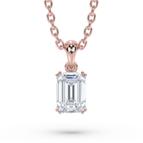 Lab Grown Diamond Pendant Necklace 