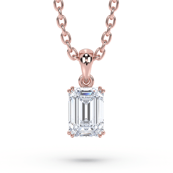 Lab Grown Diamond Pendant Necklace 